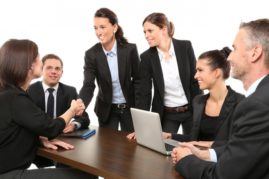 African business professionals in a meeting